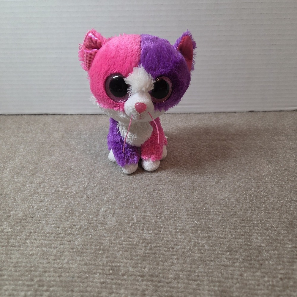 Ty Beanie Boos Pellie the Cat 6-inch Claire's Exclusive 2015